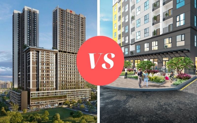 So sánh dự án Picity Sky Park và Bcons Polaris