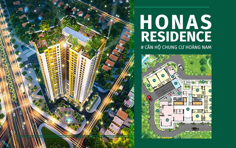 Phối cảnh chi tiết dự án căn hộ Honas Residence Dĩ An
